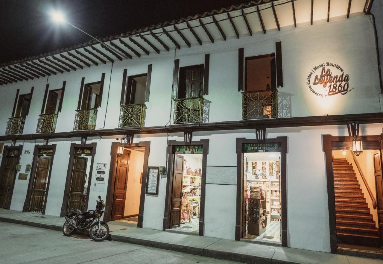 Hotel Boutique La Leyenda 1860 Salamina Exteriör bild